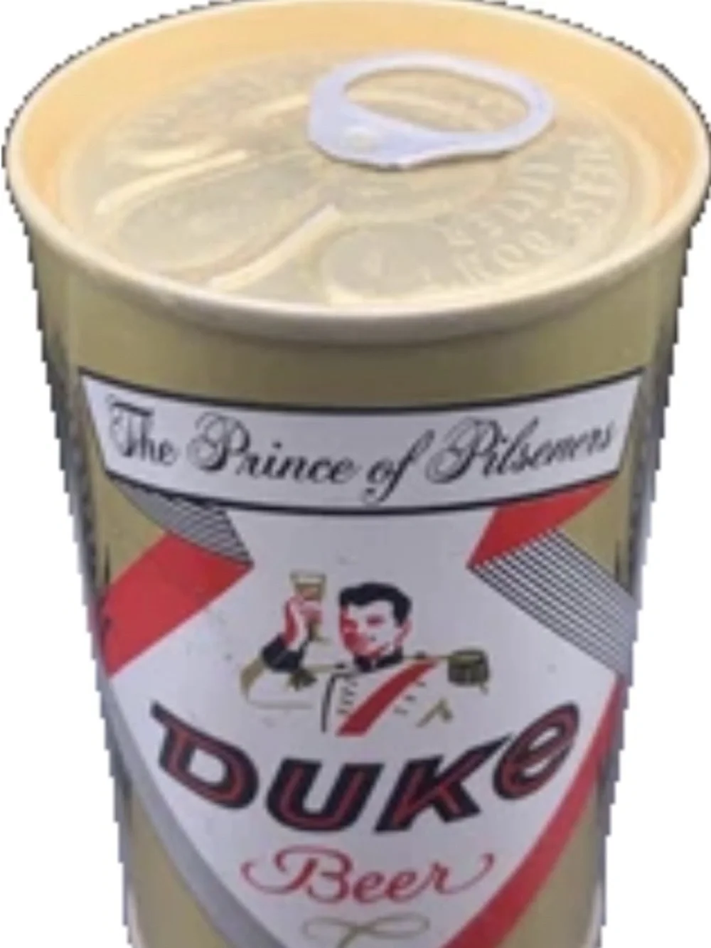 Vintage Beer Can Duke Beer The Prince Of Pilsners Pull Tab Empty Steel Can